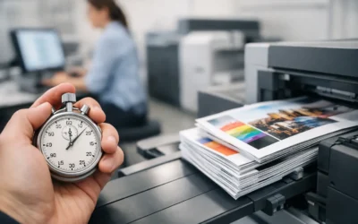 How Digital Printing Services Save Time