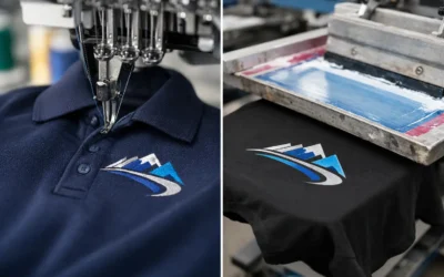 Embroidered Uniforms vs Screen Printing
