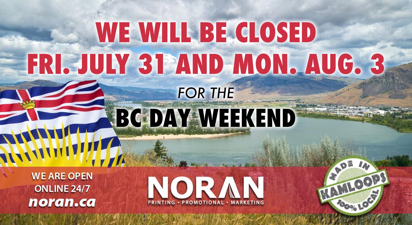 Closed BC Day Long Weekend - 2026
