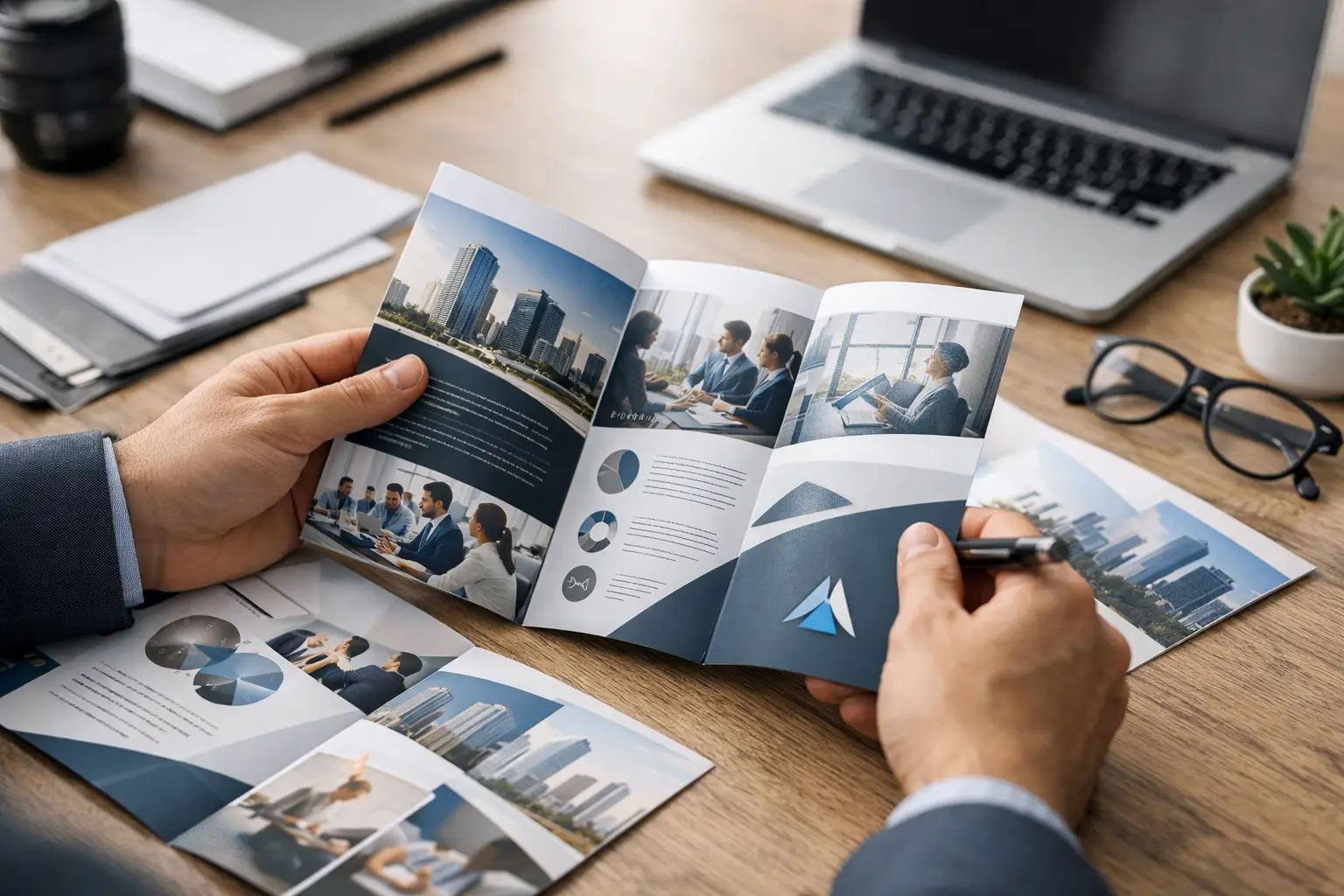 How to Design Print Ready Brochures for Business