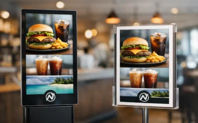 Digital Signage vs Printed Posters for Local Businesses