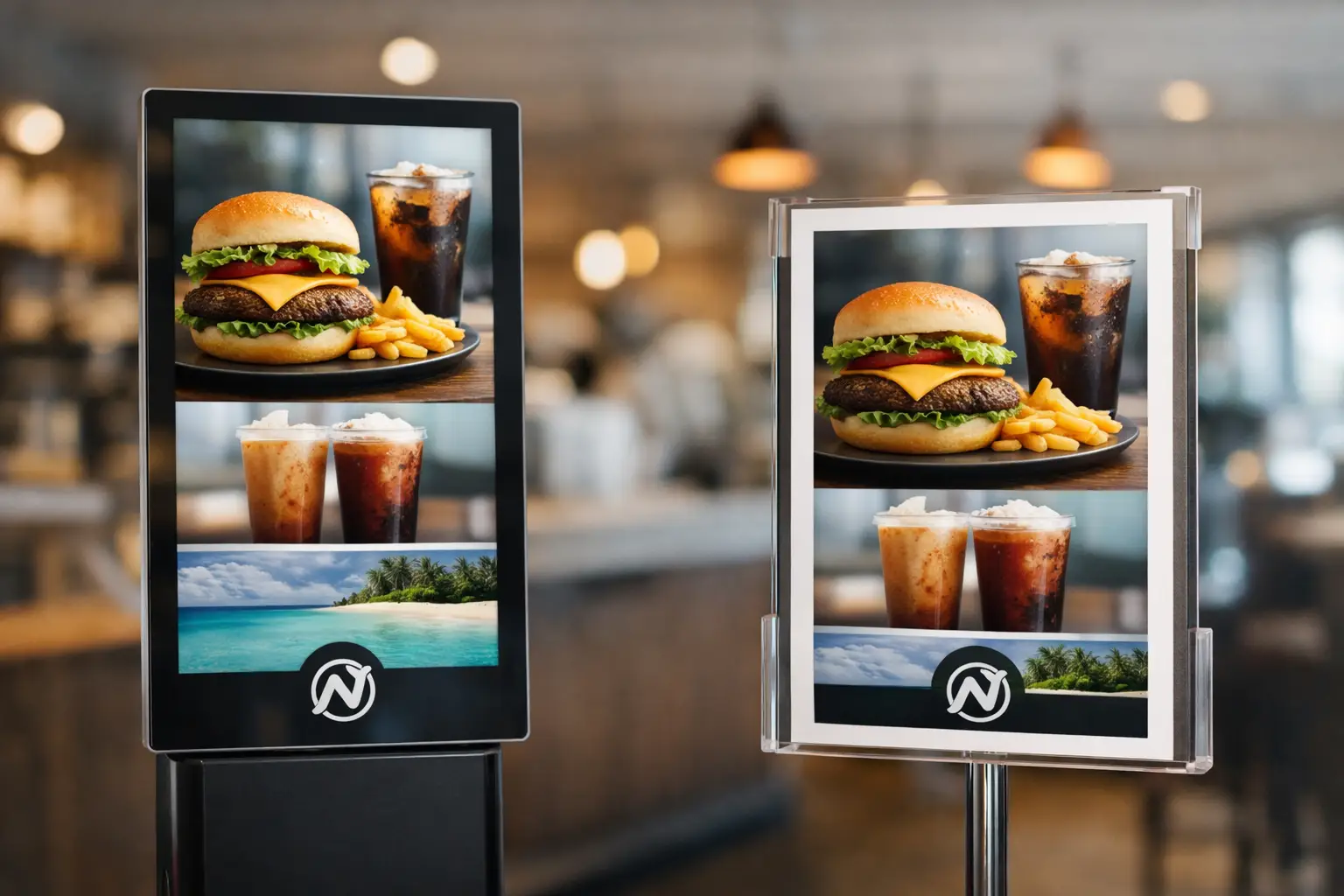 Digital Signage vs Printed Posters for Local Businesses