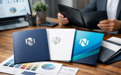 How to Review Business Folder Printing Options