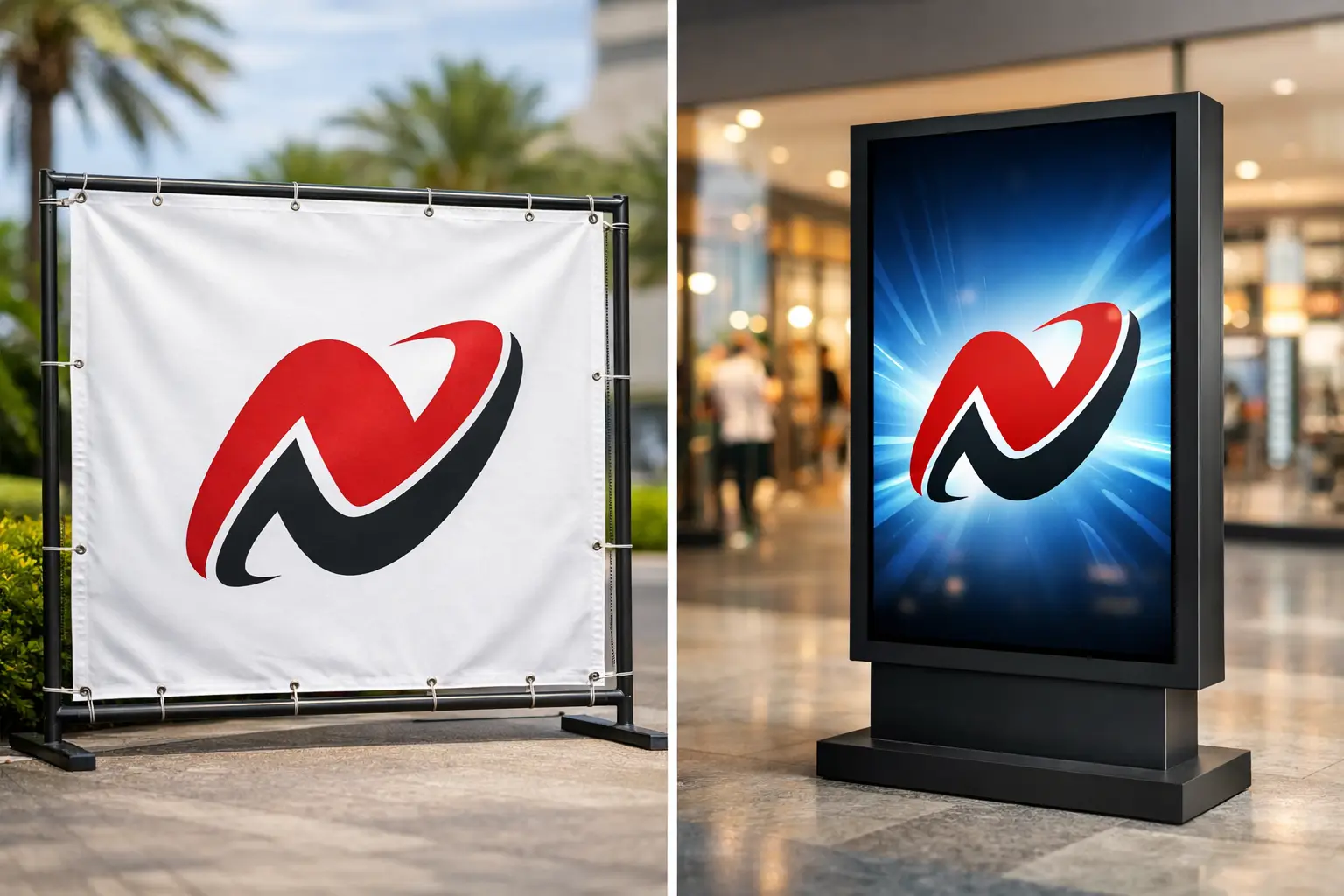 Vinyl Banners vs Digital Signage: Which Works?