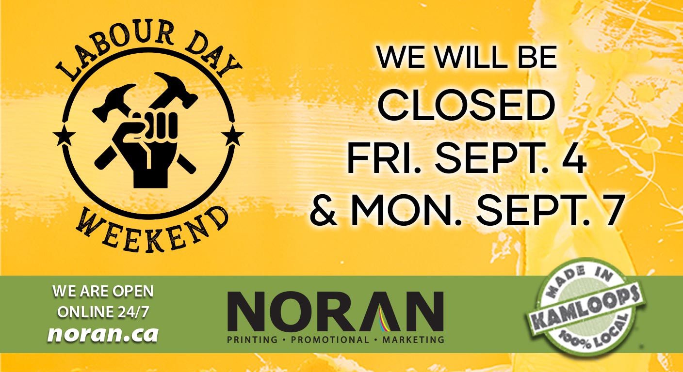Noran is closed Sep 4 - Sep 7, 2026