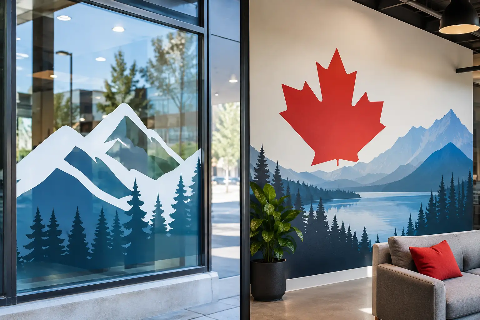 Window Graphics Versus Wall Decals: Which Fits?